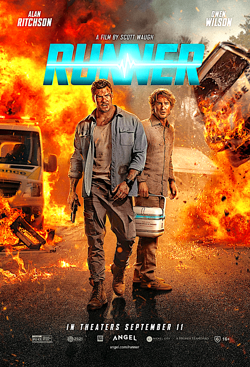 Promotional poster for "Runner." (Angel Studios)