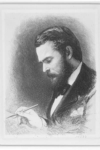 A self-portrait, 1880, by Stephen James Ferris. Library of Congress. (Public Domain)