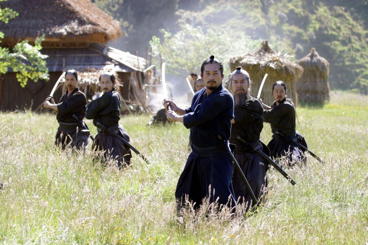 Ujio (Hiroyuki Sanada, C), in “The Last Samurai.” (Warner Bros.)