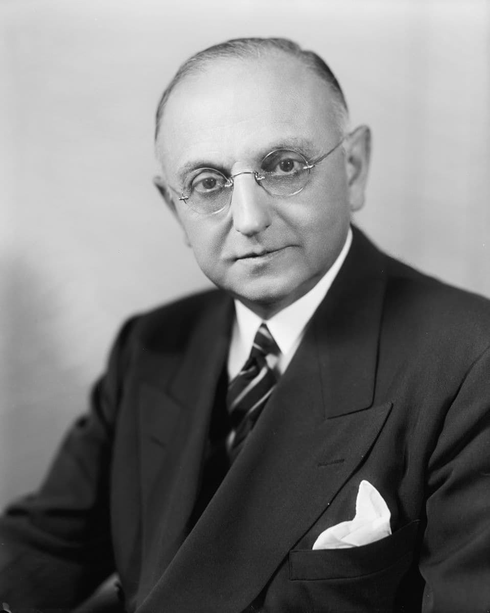 This picture of Frank Buchman was created before 1945 by Harris & Ewing. (Public Domain)