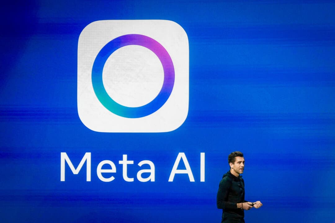 (Clockwise from Top Left) Open AI CEO Sam Altman delivers the keynote address during the OpenAI developers conference in San Francisco on Sept. 29, 2026; Jacob Andreou, executive vice president of Microsoft Copilot, speaks at a Windows event in San Francisco on Oct. 7, 2026; Meta Chief Product Officer Chris Cox speaks at LlamaCon 2025, an AI developer conference, in Menlo Park, Calif., on April 29, 2025; Josh Woodward, vice president of Google Labs and Gemini, speaks during the keynote address at Google I/O in Mountain View, Calif., on May 19, 2026. (Heather Diehl/Getty Images, Jeff Chiu/AP Photo/File, Benjamin Fanjoy/Getty Images)