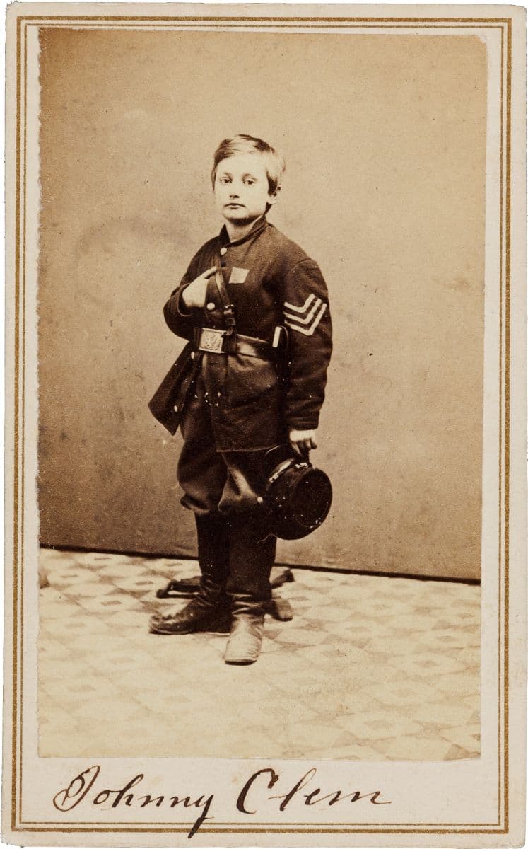 Clem during his Civil War service. (Public Domain)