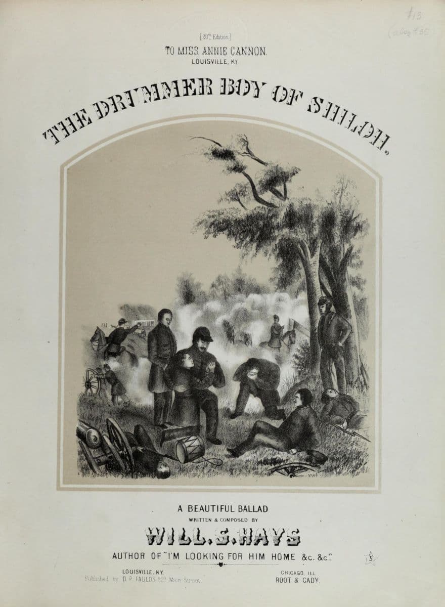 "The Drummer Boy of Shiloh," by William Shakespeare Hays. Internet Archive. (Public Domain)