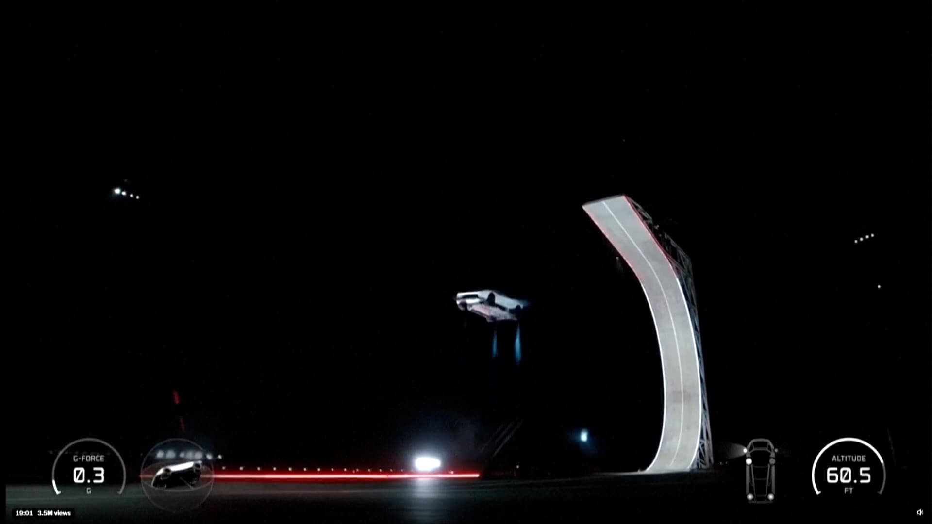 A demonstration of the Tesla Roadster. (Courtesy of Tesla)