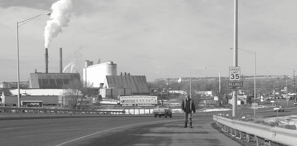 Woody Grant (Bruce Dern) sets out to walk from Montana to Nebraska in order to claim what he believes is a million-dollar prize, in "Nebraska." (Paramount Vantage)
