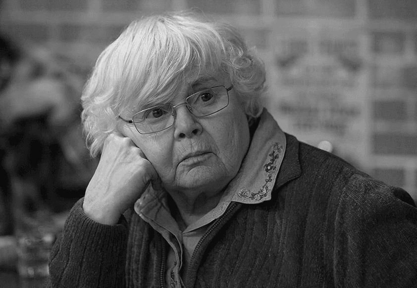 Kate Grant (June Squibb) likes to call her husband a dumb-cluck, in "Nebraska." (Paramount Vantage)
