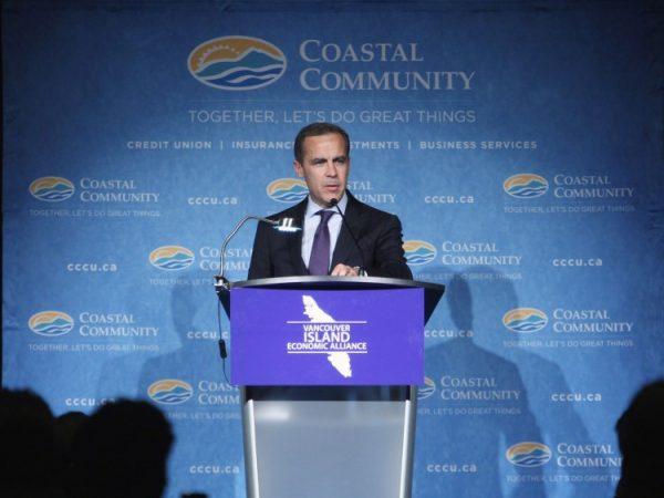 Bank of Canada Governor Mark Carney, seen here in Nanaimo, B.C., on Oct. 15, 2012. (The Canadian Press/Chad Hipolito)