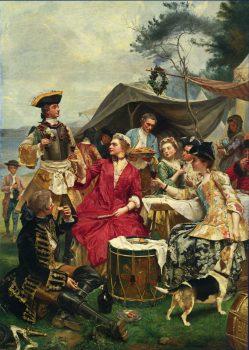 “La Bienvenue (The Welcome),” 1892, Jacquet Jean Gustave. Oil on canvas, 71 inches by 50.5 inches. (Sotheby’s)