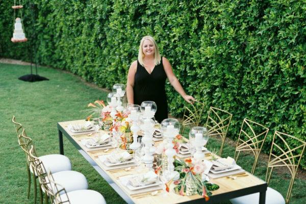 Wedding and event planner Michelle Garibay. (Leah Marie Photography)