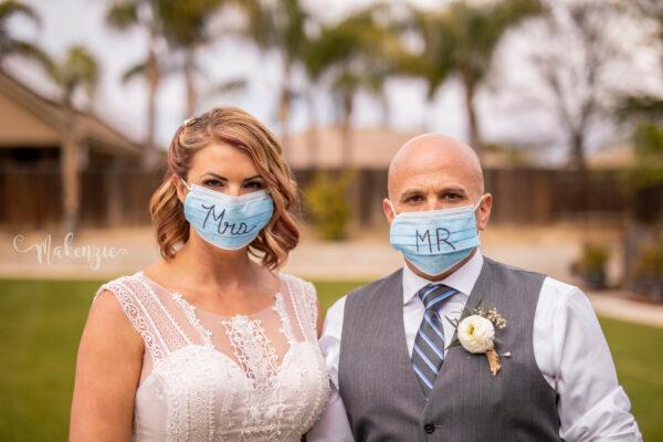 Andrea and Jeremy Rathbone had an early wedding when they realized their April 4 date would not work out. They were married on March 19, 2020, and it was one wedding photographer Makenzie Hollar could still work. (Courtesy of Makenzie Hollar Photography www.makenziephoto.com)