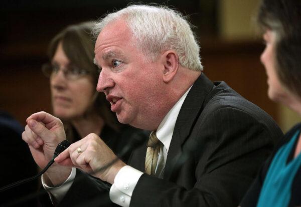 Constitutional law expert John Eastman testifies during a hearing before the House Ways and Means Committee on Capitol Hill in Washington on June 4, 2013. (Alex Wong/Getty Images)