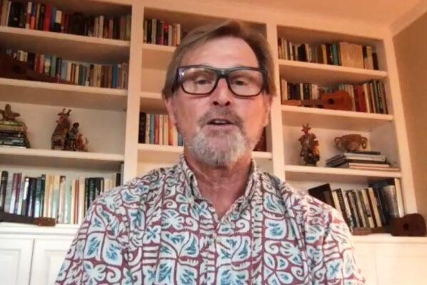 Dana Point City Council candidate Gary Newkirk participates in an online candidates' forum in Dana Point, Calif., on Sept. 30, 2020. (Screenshot)