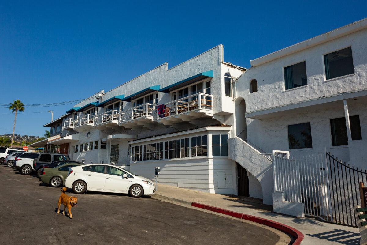 A file photo of a hotel in Laguna Beach, Calif., on Oct. 15, 2020. (John Fredricks/The Epoch Times)