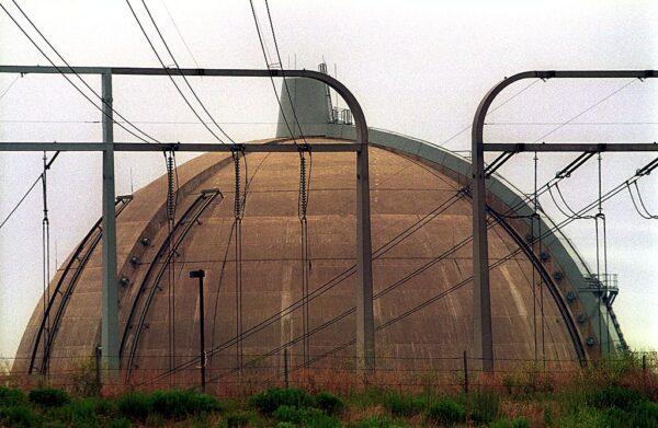A view of the San Onofre Nuclear Power Plant in north San Diego County, Calif., on May 16, 2001. (Gerard Burkhart/AFP via Getty Images)