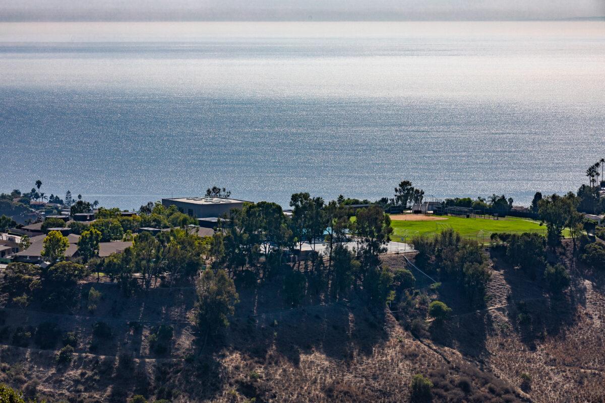 Thurston Middle School in Laguna Beach, Calif., on Oct. 15, 2020. (John Fredricks/The Epoch Times)
