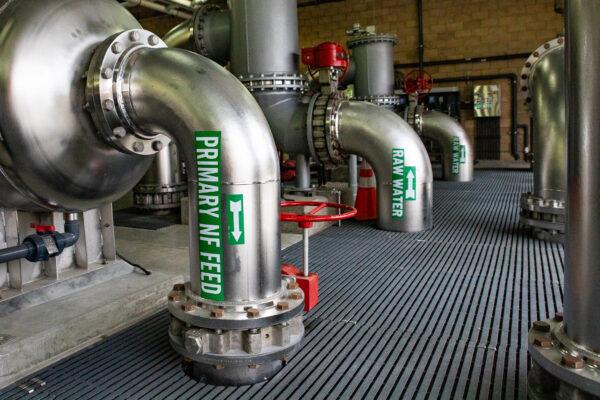 The Mesa Water District in Costa Mesa, Calif., on June 1, 2021. (John Fredricks/The Epoch Times)