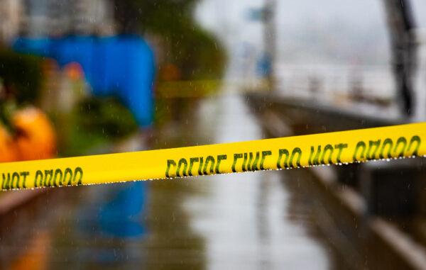 Police tape in a file photo. (John Fredricks/The Epoch Times)