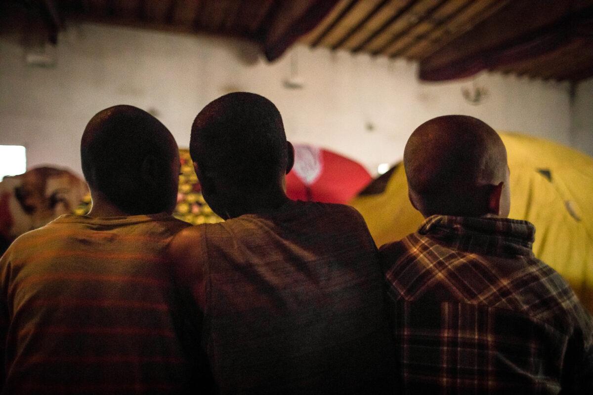 Haitian migrant children find refuge in a local church in the city of Tijuana, Mexico, on May 27, 2017. (John Fredricks/The Epoch Times)