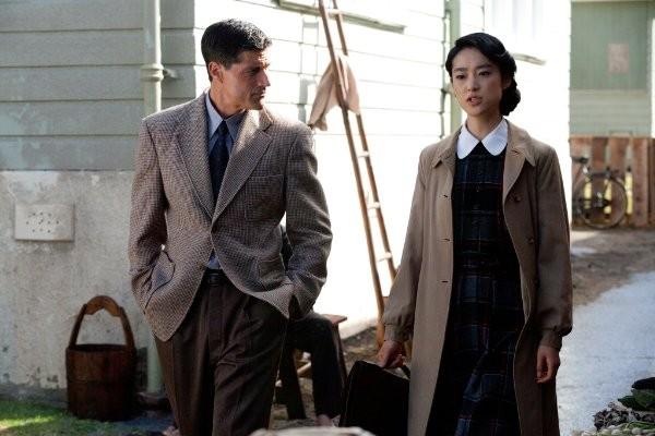 Bonner Fellers (Matthew Fox) and Aya Shimada (Eriko Hatsune), in Peter Webber's "Emperor." (Kirsty Griffin/Lionsgate/Roadside Attractions)