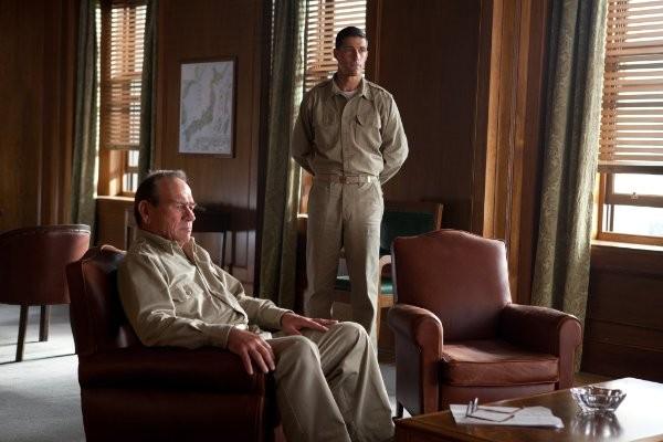 Tommy Lee Jones (L) and Matthew Fox in Peter Webber's "Emperor." (Kirsty Griffin/Lionsgate/Roadside Attractions)