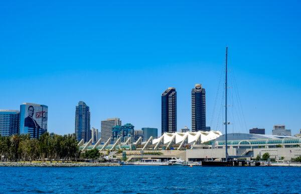 The San Diego Convention Center on July 7, 2016. (John Fredircks/The Epoch Times)