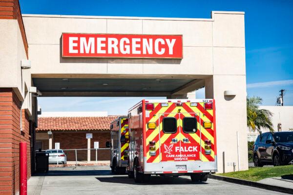 West Anaheim Medical Center in Anaheim, Calif., on Feb. 14, 2022. (John Fredricks/The Epoch Times)