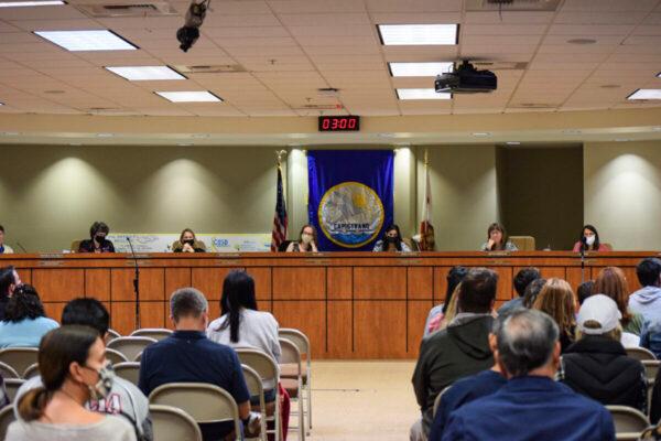 The Capistrano Unified School District in San Juan Capistrano, Calif., on Nov. 3, 2021. (Brandon Drey/The Epoch Times)