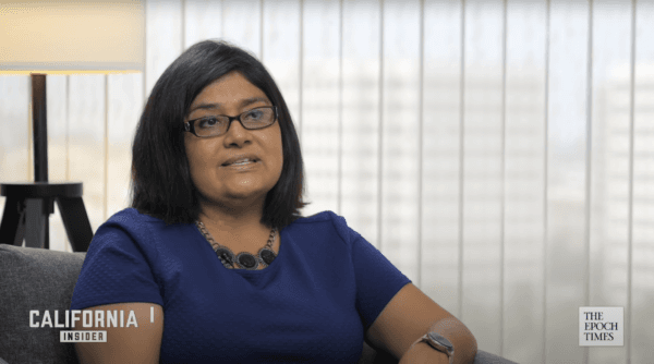 Cecilia Iglesias. (Screenshot via The Epoch Times)