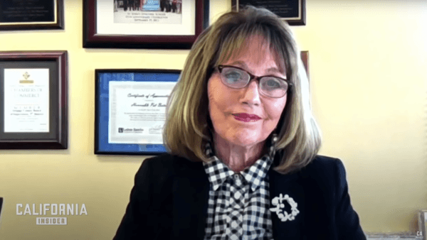 Patricia Bates (Screenshot via The Epoch Times)