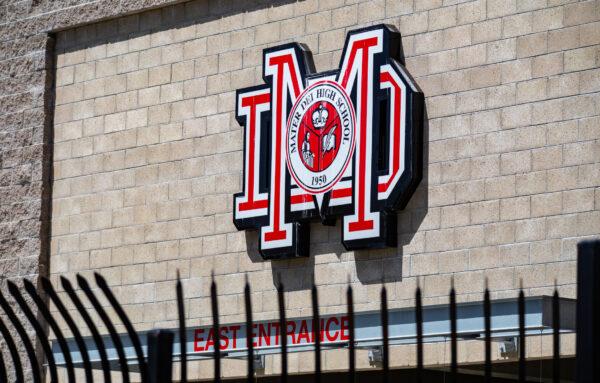 Mater Dei Highschool in Santa Ana, Calif., on May 10, 2022. (John Fredricks/The Epoch Times)