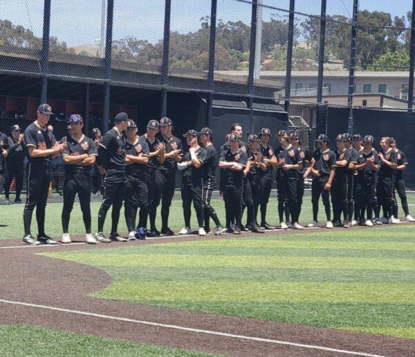 JSerra Catholic H.S. Baseball Team places second in the CIF Southern California Regional Championship at JSerra baseball field in San Juan Capistrano, Calif., on June 4, 2022. (Nhat Hoang/The Epoch Times)