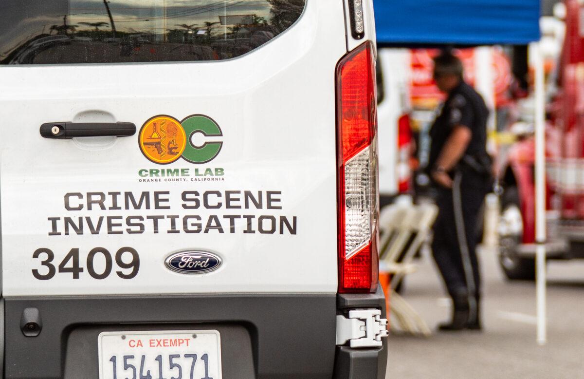 File photo of a crime scene. (John Fredricks/The Epoch Times)