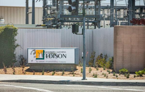 A SoCal Edison power station in Santa Ana, Calif., on June 9, 2022. (John Fredricks/The Epoch Times)