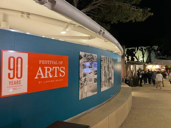 Pageant of the Masters, "Festival of Arts" venue in Laguna Beach, Calif., on July 7, 2022. (Carol Cassis/The Epoch Times)