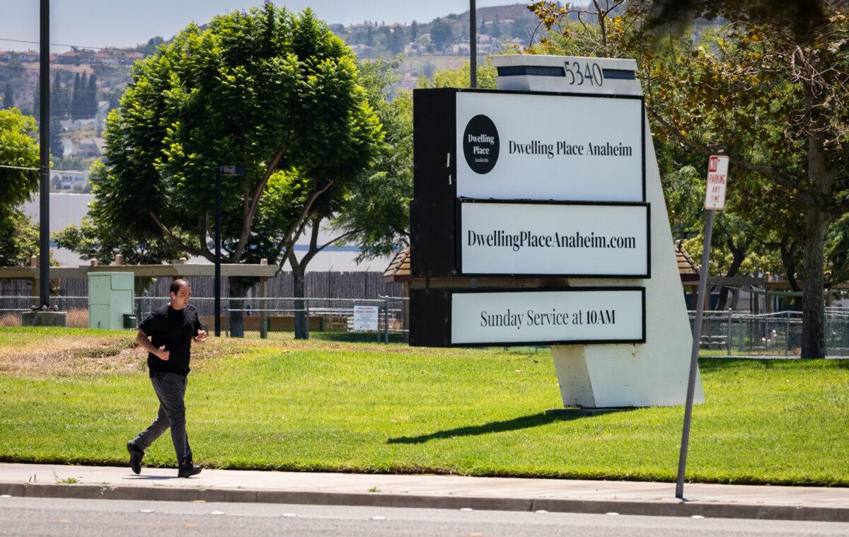 The Dweilling Place church in Anaheim, Calif., on July 12, 2022. (John Fredricks/The Epoch Times)