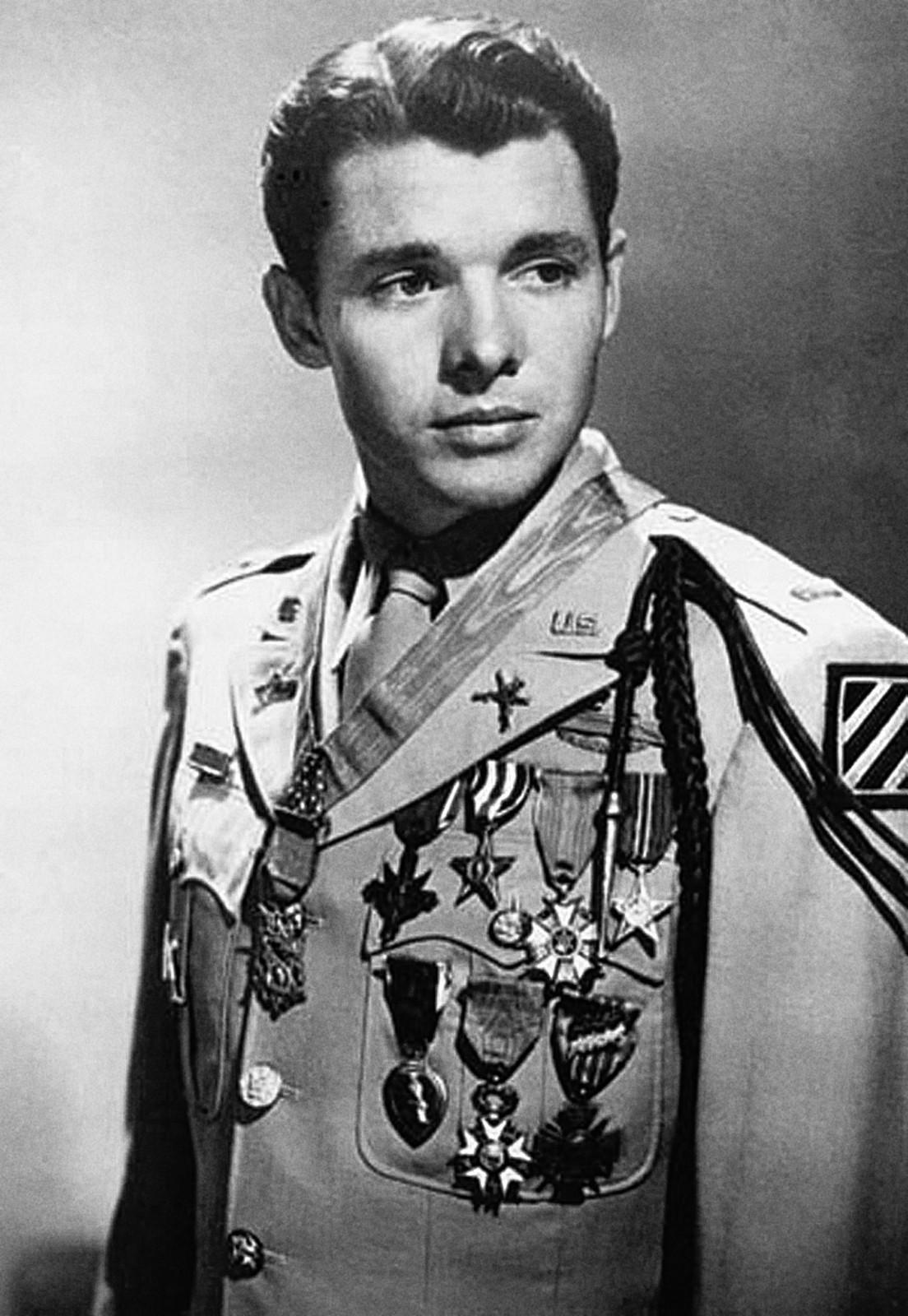 Audie Murphy was the most decorated American soldier in World War II. (Public Domain)