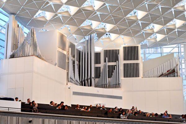 Blessing and concert of the restored Hazel Wright Organ in the Christ Cathedral, or known as the Crystal Cathedral, in Garden Grove, Calif. (Steven Georges/Roman Catholic Diocese of Orange)