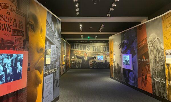 The Richard Nixon Library in Yorba Linda, Calif., on Nov. 8, 2022. (Carol Cassis/The Epoch Times)