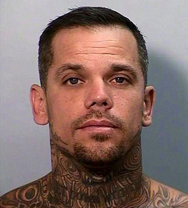 This undated photo provided by the California Department of Corrections and Rehabilitation shows William Shae McKay, the suspect who murdered a Riverside County motorcycle deputy Isaiah Cordero in Jurupa Valley, Calif., on Dec. 29, 2022. (California Department of Corrections and Rehabilitation via AP)