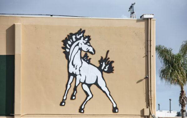 Costa mesa high School in Costa Mesa, Calif., on Jan. 11, 2023. (John Fredricks/The Epoch Times)