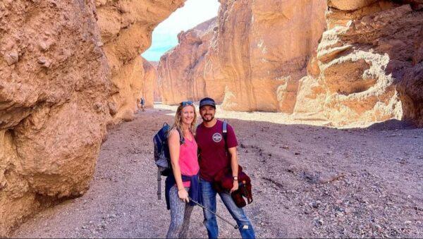 Elliot Blair and his wife. (Courtesy of GoFundMe)