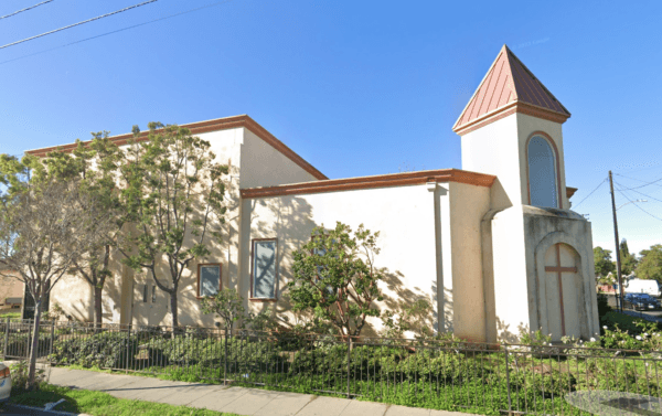 The Starlight Baptist Church at 1201 W. Second Street. (Screenshot via Google Street View)