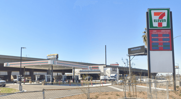 The 7-Eleven in the 2800 block of Imperial Highway. (Screenshot via Google Street View)