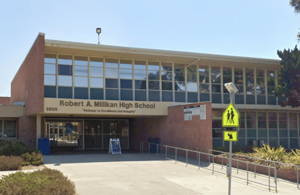 Millikan High School in Long Beach, Calif. (Screenshot via Google Street View)