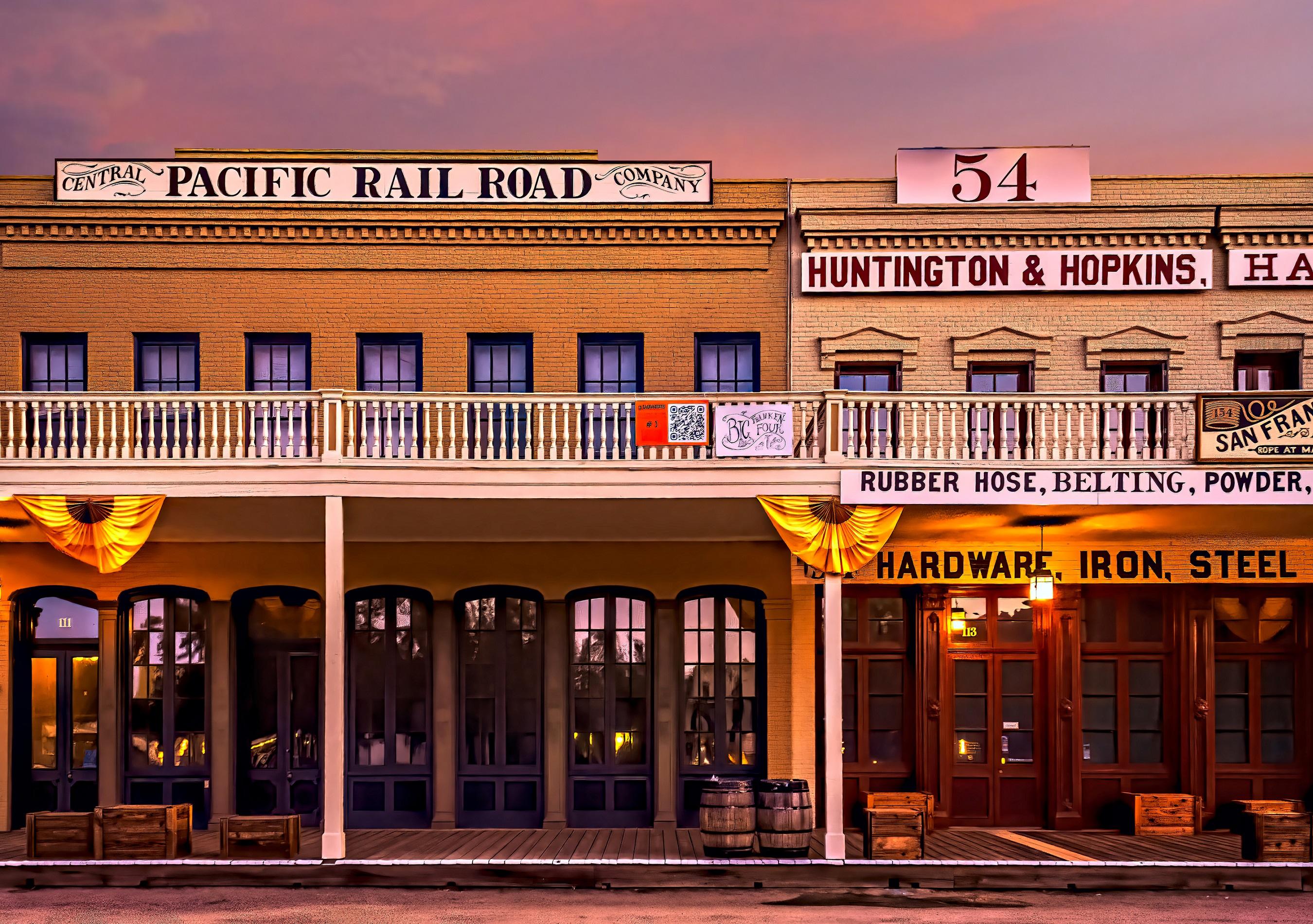 The Big Four Building was at the heart of business for the founders of the Central Pacific Railroad. (Maria Coulson)