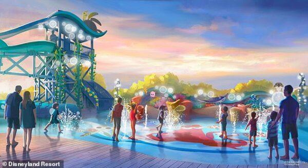 Artist rendering of new Pixar-themed hotel at Disneyland Resort in Anaheim, Calif. (Courtesy of Disneyland Resort)
