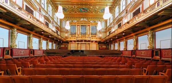 The Great Hall, also known as the Golden Hall, in Vienna's Musikverein. (Clemens Pfeiffer/CC BY-SA 3.0)