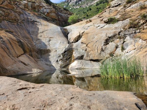 Three Sisters Falls in Descanso, Calif., in September 2022. (Courtesy of U.S. Forest Service)