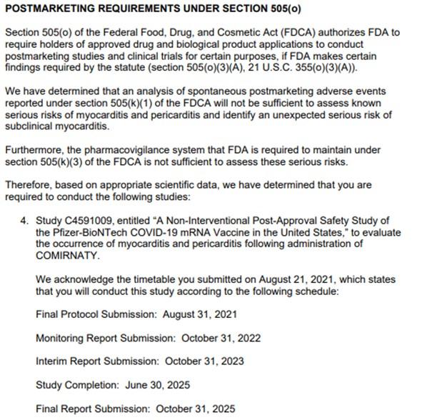 FDA BLA Approval Letter, Aug. 23, 2021. (U.S. Food and Drug Administration)