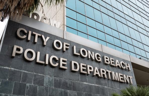 Long Beach Police Department headquarters in Long Beach, Calif., on Nov. 2, 2021. (John Fredricks/The Epoch Times)